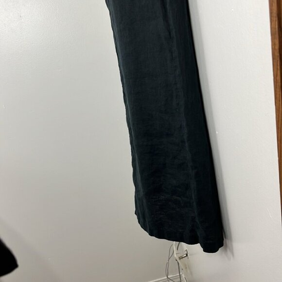 J. Jill Black Linen Loose Shift Dress - Picture 6 of 7